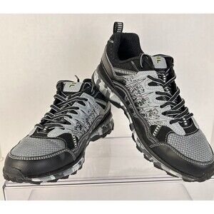 FILA Evergrand TR Camo Men’s Size 7.5 Sneakers Gray Black Running Trail Hiking